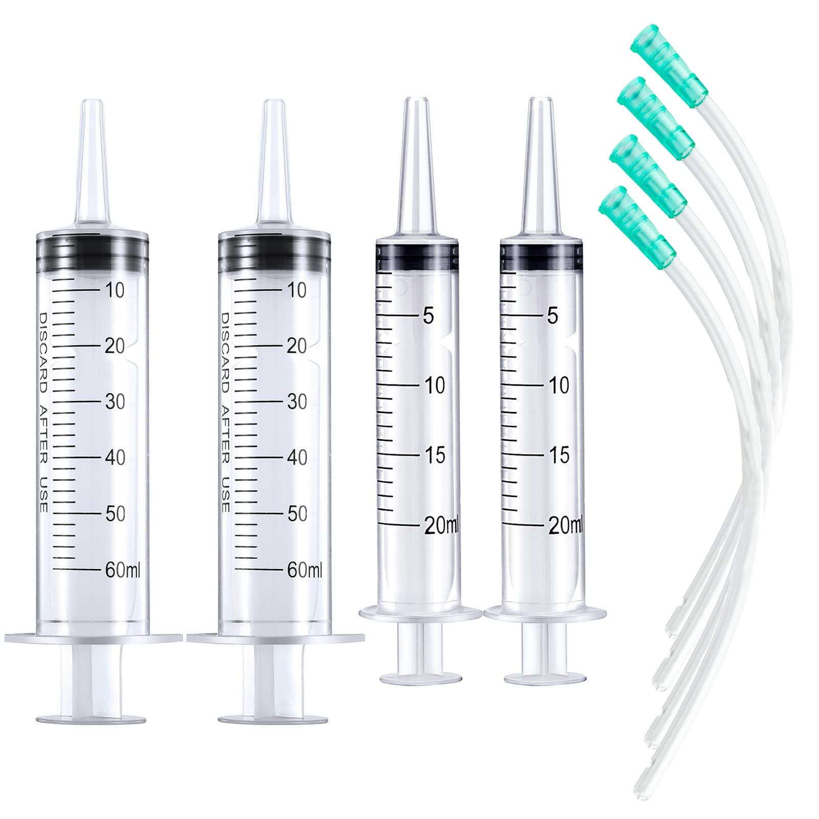Large Plastic 200ml Syringe With 120cm (47in) Tubing - Fhis Dispensing