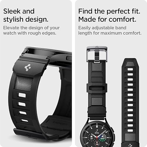 Spigen Galaxy Watch 42mm Metal Strap Spigen Rugged Band Designed