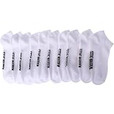 Steve Madden Women's Low Cut Ankle Socks - 6, 8, and 10 Pairs - Athletic Workout, Running, Sport Sneaker Socks for Women
