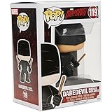 Amazon.com: Funko POP Marvel: TV Daredevil with Helmet Toy Figures ...