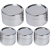 To-Go Ware Stainless Steel Snack Containers - Tiffin Sidekick - 5 Pack