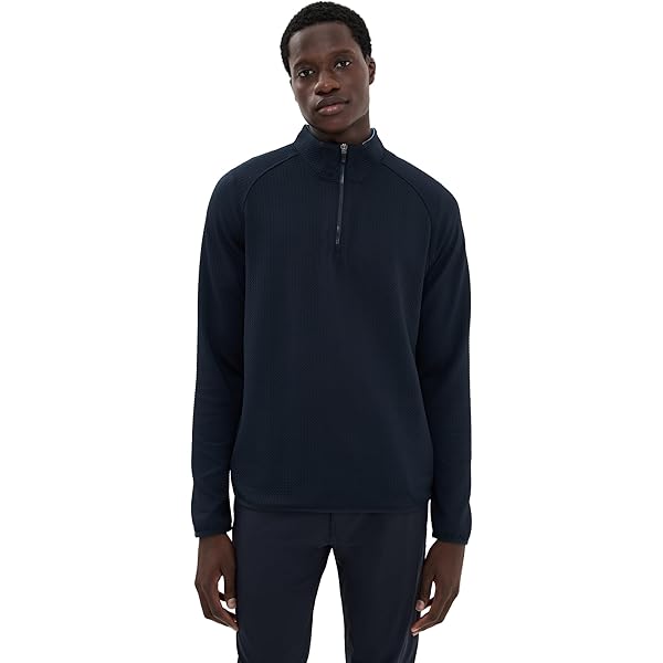 Rhone Men's Session 1/4 Zip, Italian Breathable Pique Fabric