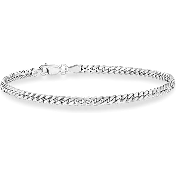 Amazon.com: ziqiudie 925 Sterling Silver Italian