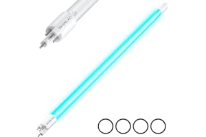 Qualirey UV Lamp Compatible with S410RL-HO, Compatible with VIQUA VH410, VH410M, SC-410, SCM-410, SPV-410, SP410-HO, SPV-8, PUV-14 UV, Replacement Ultraviolet Light, Rated Time 18, 000h