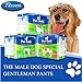 Pet Soft Disposable Male Dog Wraps - Dog Diapers for Male Dogs, Puppy Diapers 72pcs Small