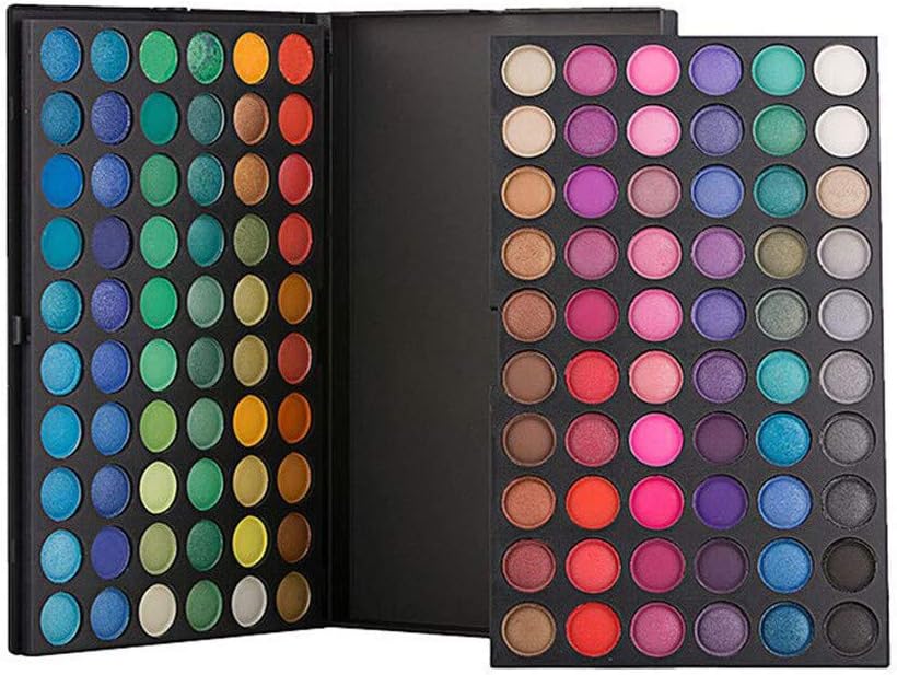 VECDY 120 Colors Womens Eyeshadow Plate Professional Matte Makeup Portable Eye Shadow Cosmetic Eye Shine Ladies Shadow Palette