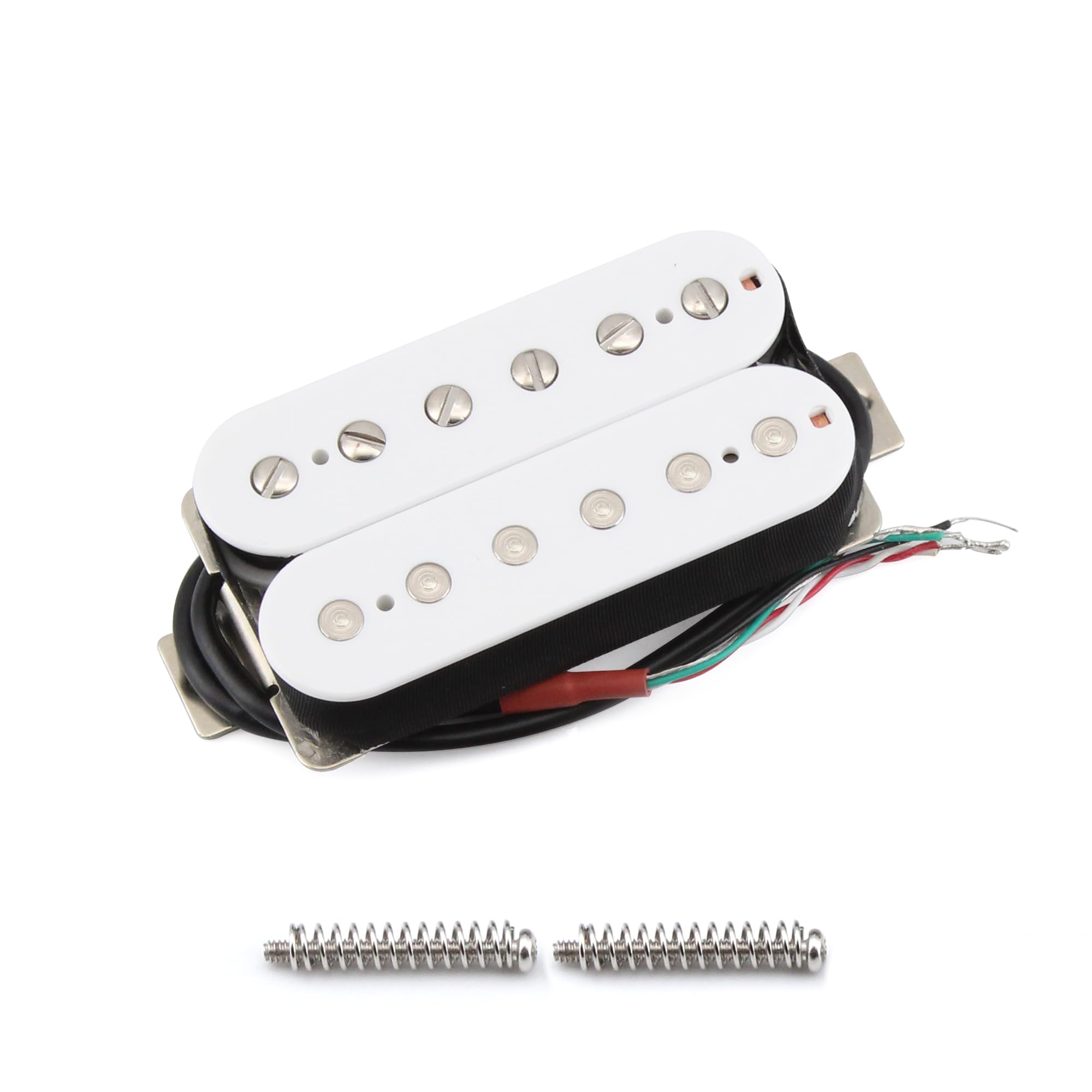 FLEOR Electric Guitar Humbucker Pickups Neck Alnico 5 Pickup White 7-8K
