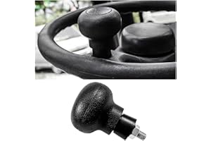 DXNQ Steering Wheel Knob, ABS Non-Slip Forklift Steering Wheel Spinner Knob Power Handle, Universal Steering Wheel Turning Ai