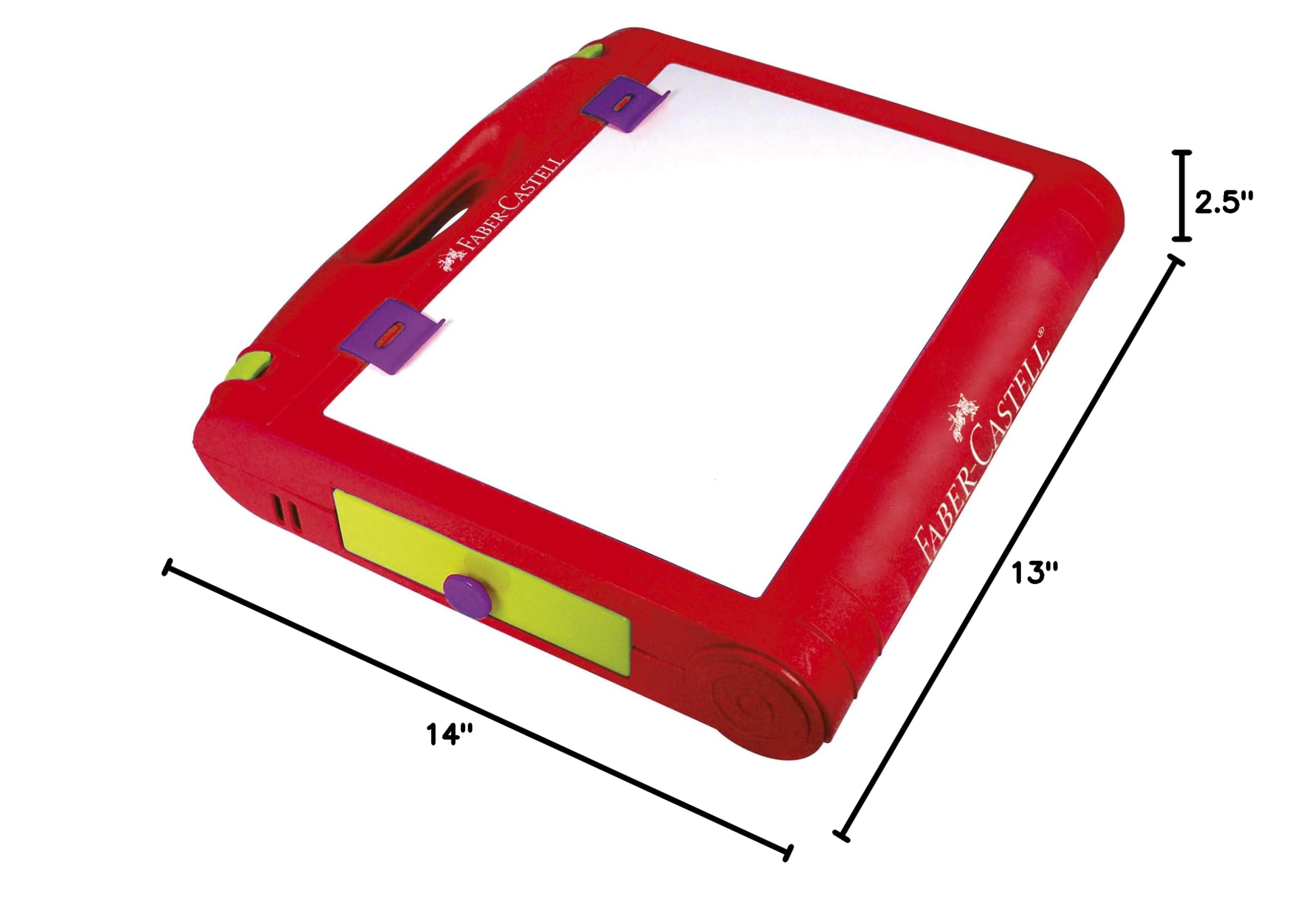 Faber-Castell Do-Art 3-in-1 Travel Easel - 30 Piece Tabletop Easel for Kids with Art Supplies, Multicolor