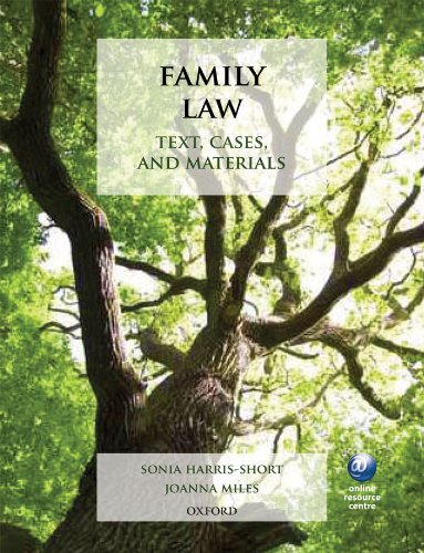 Family Law: Text, Cases, and Materials (Text, Cases And Materials)