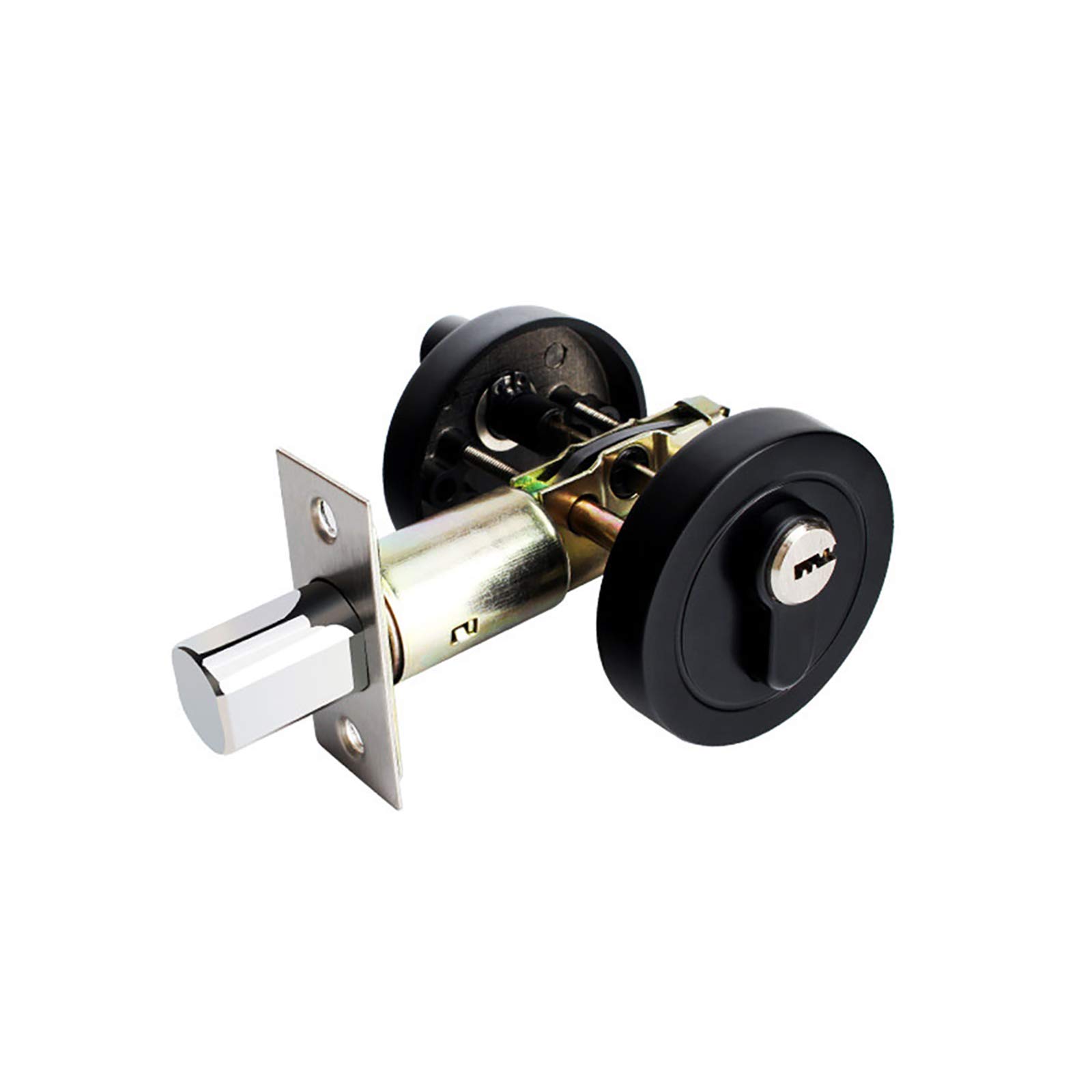 Security Single Door Lock Set - Cylinder Re-Key Lock Zinc Alloy