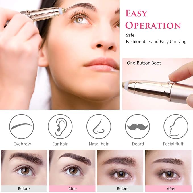 flawless eyebrow trimmer boots