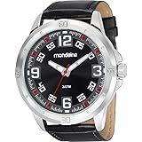 Relógio Mondaine Masculino Preto 99343g0mvni1 Analógico 5 Atm Cristal  Mineral Tamanho Grande | Amazon.com.br