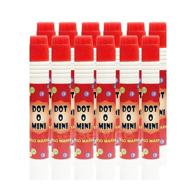 Bingo Dabbers, 20 Milliliter, Red Amazon.co.uk Toys & Games