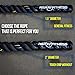 Rep V2 Color Battle Ropes/Pure PolyDacron Battle Rope for Strength and Conditioning Workouts – 1.5