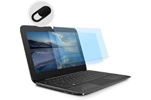 iKammo 2 Pack 11.6 Inch Laptop Screen Protector, Anti Blue Light Chromebook Computer Anti Glare Screen Filter for 11.6" Acer/HP/Lenovo/ASUS/Dell/Samsung Aspect Ratio 16:9 Laptop with Webcam Cover