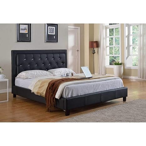 Amazon.com: Milton verdes estrellas Stacey Plataforma cama ...