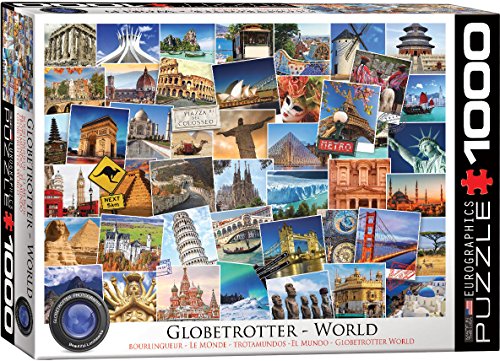 EuroGraphics World Globetrotter Jigsaw Puzzle (1000 Piece)