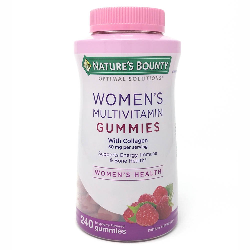 Nature's Bounty Women's Multivitamin Gummies with Collagen ...