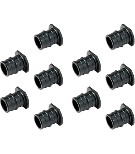 5-Pack XFITTING Pex A Expansion Straight Stop Valve - 1/2 X 1/2 Brass F1960