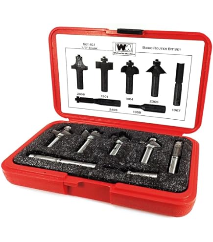 Whiteside Router Bits 402 Basic Router Bit with 1/4-Inch