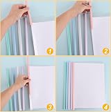ASelected 20 Pcs A4 Report Covers with Sliding Bar 60 Sheet Capacity view 5