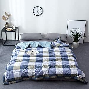 XMDYXT Algodón Lavado edredón Fresco de Verano edredón de Verano