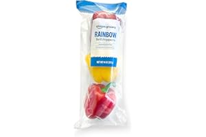 Amazon Grocery, Rainbow Bell Peppers, 3 Ct (Previously Fresh Brand, Packaging May Vary)