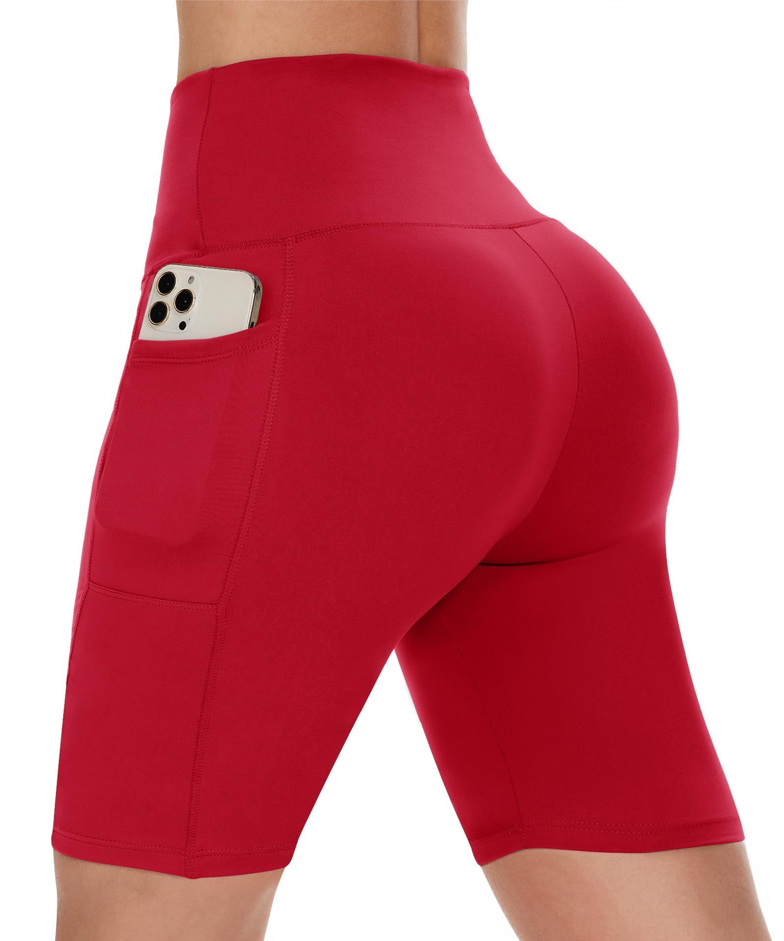 CAMPSNAIL Biker Shorts Women with Pockets