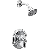 Moen Brantford Chrome Posi-Temp Pressure Balancing Shower Valve Trim Kit, Valve Required, T2152