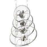 YQh The-Cabinet Pot Lid Organizer,Door Mounted Pot cover rack,Pot Lid Storage,Cabinet-Hanging Type Pot Lid Rack,304 stainless steel Pot cover support in kitchen, cabinet and food cabinet