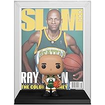 Amazon.com: Funko Pop! NBA Cover: SLAM - Ray Allen : Funko: Sports 
