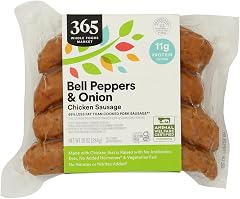 365 by Whole Foods Market Onion & Pepper Chicken Sausage, 10 OZ