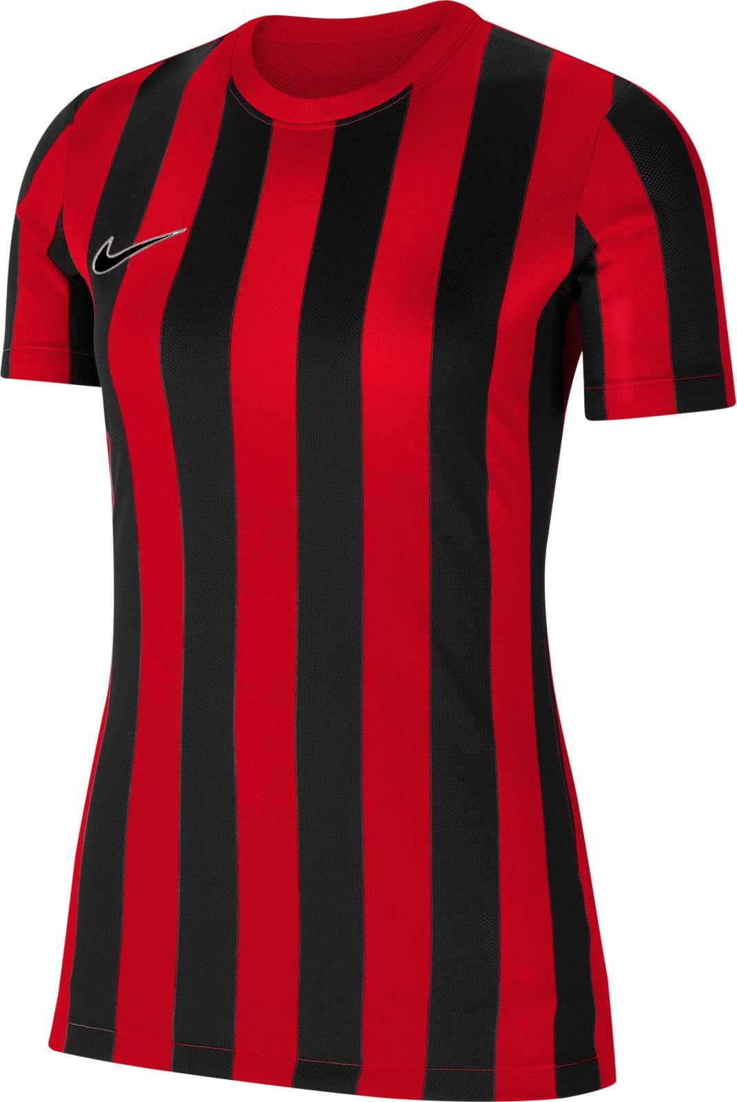 NIKE CW3816-658 Dri-FIT Division 4 T-shirt Women's UNIVERSITY RED/BLACK/WHITE Size XS