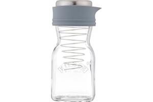 Kilner Salad Dressing Maker Set 0.5L Bottle Create Serve Store Homemade Dressings Vinaigrettes & Sauces | Dishwasher Safe | I