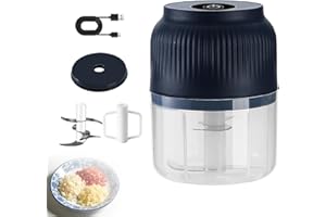 2026 New Electric Garlic Chopper, Household Cordless Electric Garlic Chopper & Mincer with Stainless Steel Blades, for Onion,