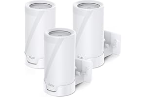 XLTTYWL Deco WiFi 7 Wall Mount Kit, Deco BE65-5G/BE67/BE75/BE85/BE95/BE17000/BE22000/BE33000 Router Mount Bracket &Cable Cadd