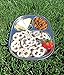 Lifestyle Block Stainless Steel Divided Plate Tray 3 Compartment Kid’s Plate – Small Divided Serving Kid Plate Snack Treat