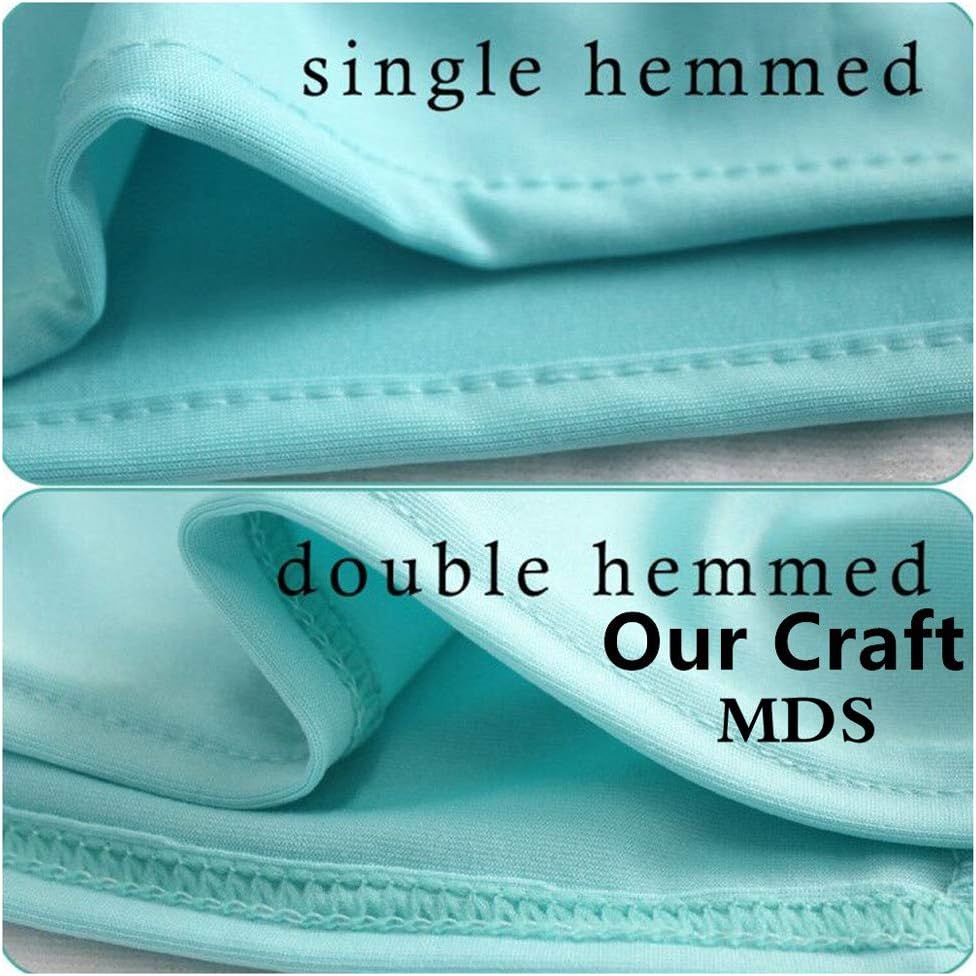 mds Pack of 50 Spandex Chair Sashes Bow sash Elastic Chair Bands Ties with Buckle for Wedding and Events Decoration Lycra Slider Sashes Bow - Baby Blue: Furniture & Decor