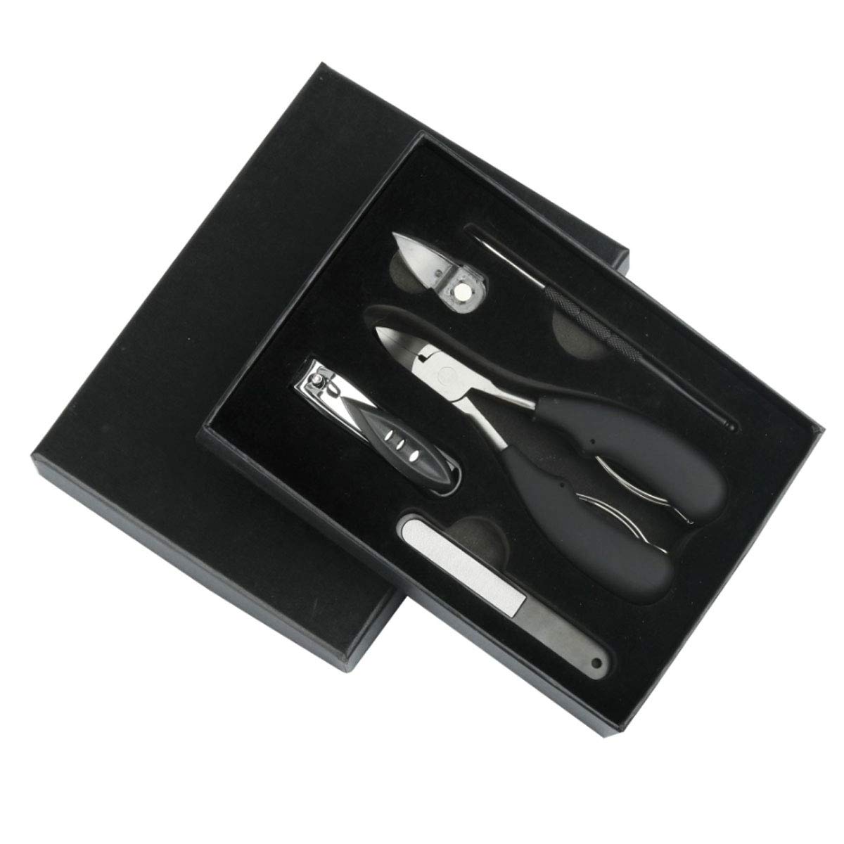 Adofect 5 PCS Toenail Clipper Professional Toenail Cutter Trimmer Set for Ingrown or Thick Toenails, Podiatrist Toenail Tools: Beauty
