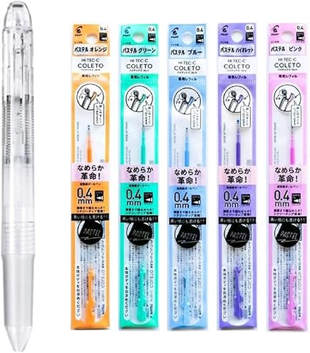 Amazon.com : Pilot Hi-Tec-C Coleto 2 Color Multi Pen Body