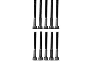 KIARUO M4 Metric Replacement Mandrel 10pcs, Rivet Nut Gun Tip Mandrel for Pneumatic Rivet Nut Tool