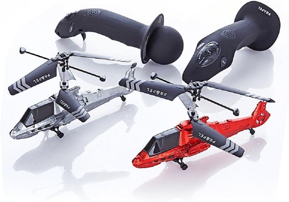 Propel Air Combat RC Battling Helicopter with Flight Stick Controller - 2-pack