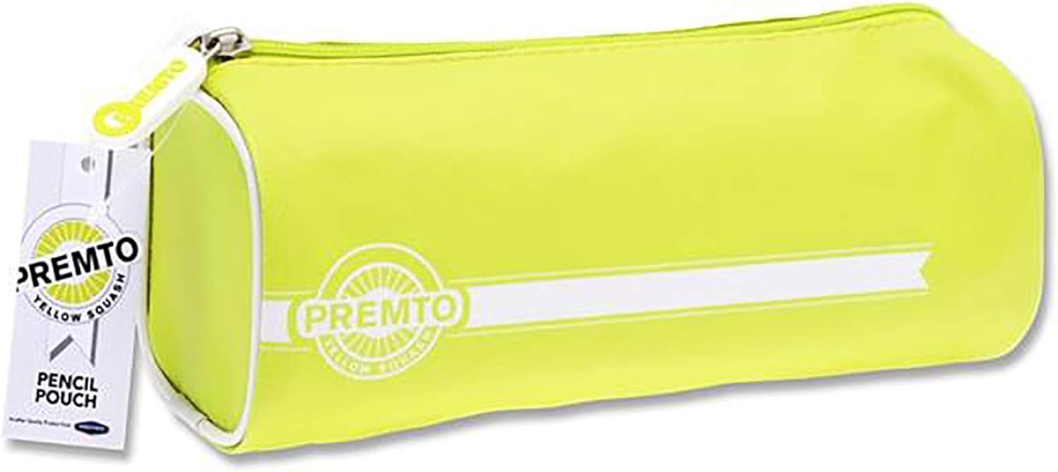 Premier Stationery Premto Rectangular Pencil Pouch - Yellow Squash, Universal