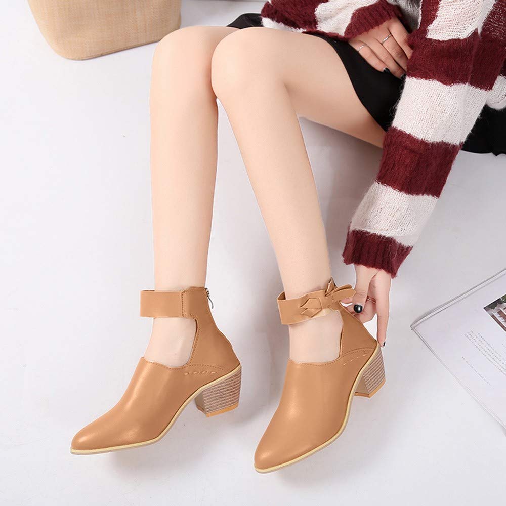 Schuhe Damen Flip Flops Sandalen Yogogo Unisex Roman Sommer Schuhe Fischmaul Erbsen Hoch Leder Einzelne Strand