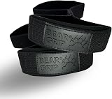 BEAR GRIP Premium Figure 8 Lifting Straps (Pair) Black view 2