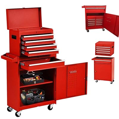 Detachable Rolling Tool Box with Lockable Drawers Ecuador Ubuy