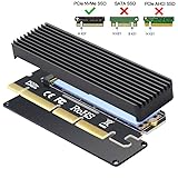 GODSHARK NVME Adapter PCIe x16 with Heat Sink, M.2