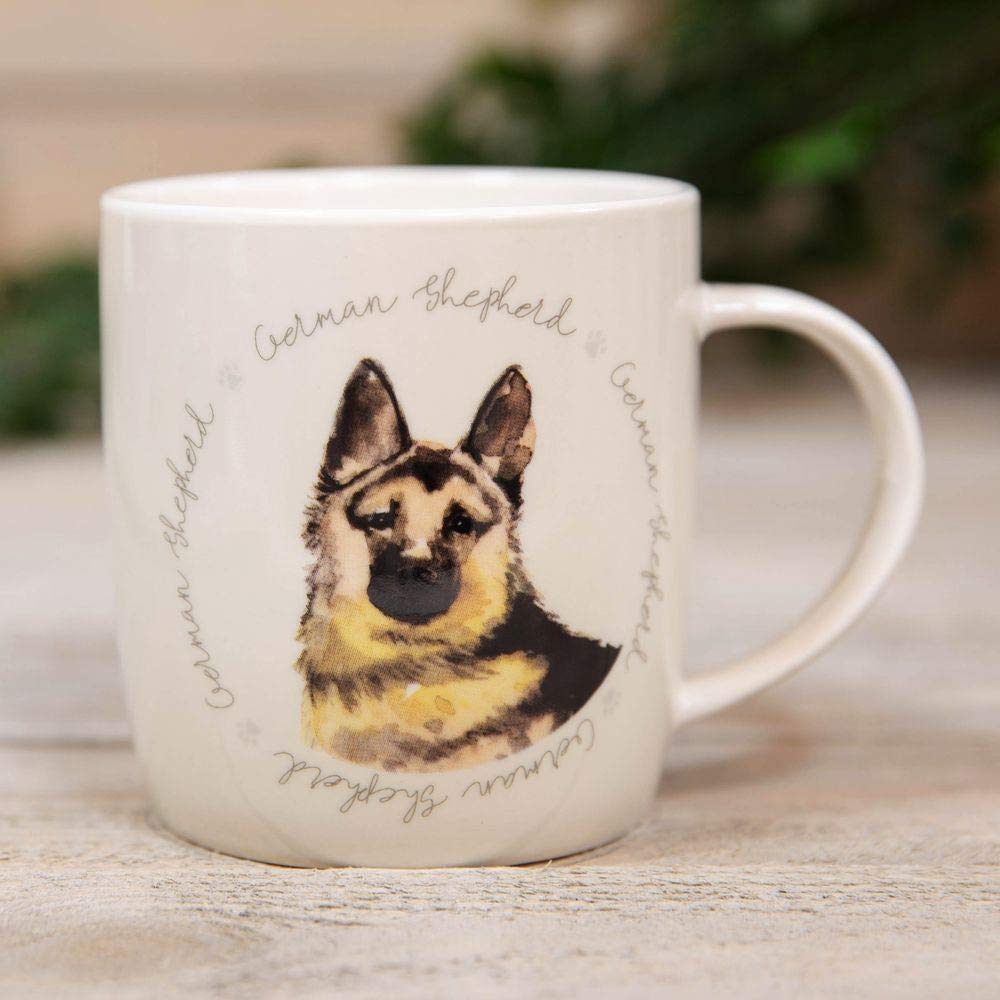 Best of Breed New Bone China Mug - German Shepherd