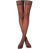 CALZEDONIA Woman's 40 Denier Sheer Thigh-Highs